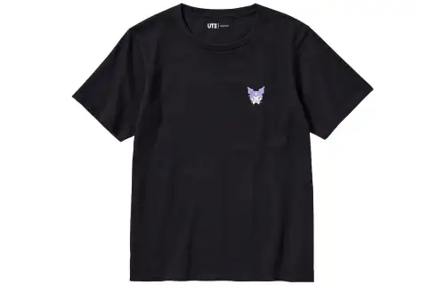 UNIQLO x Sanrio Regular T Shirt Women's Black