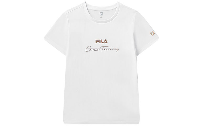 Женская футболка Fila Athletics logo (белый) — фото 1