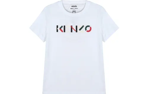 KENZO T Shirts Women's White Crew Neck Moderate
