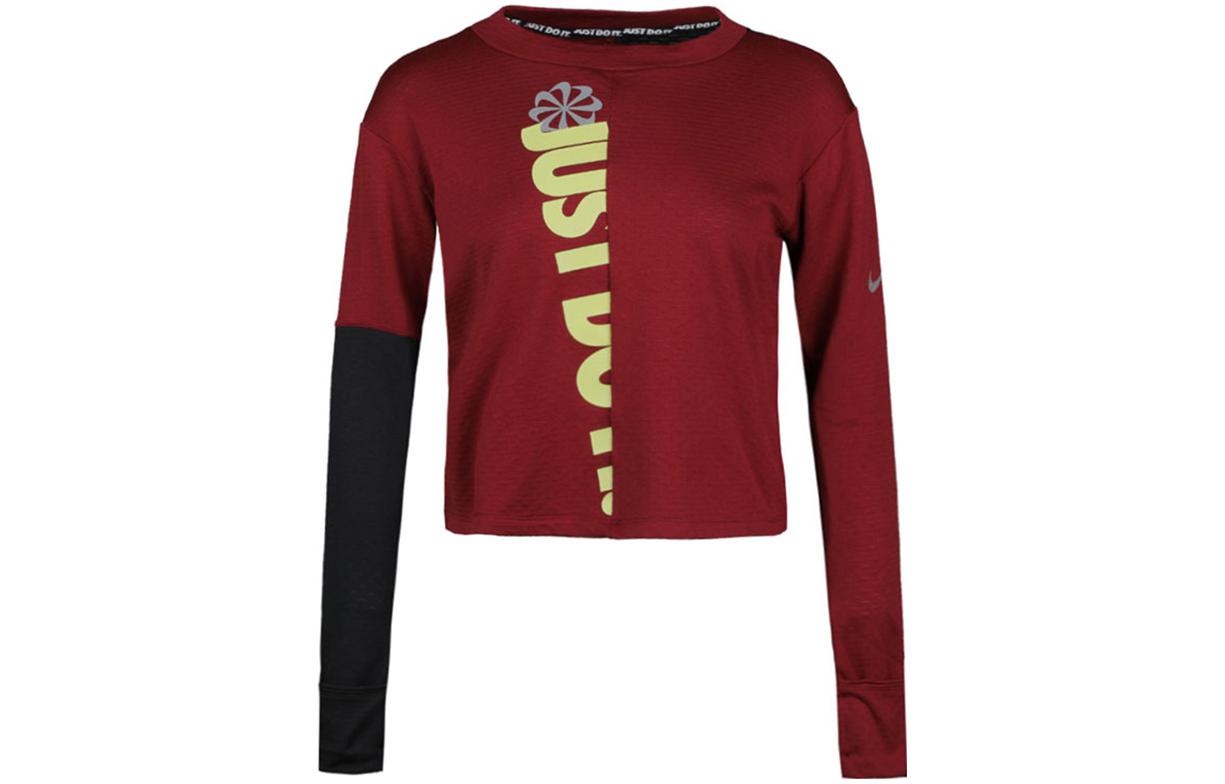 Женский лонгслив Nike T (красный)