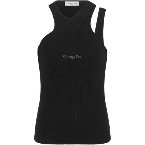 DIOR Tank Tops Women's Black Moderate