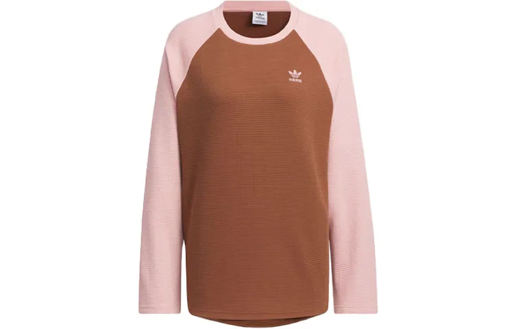 Adidas Originals Raglan Sleeve T Shirt Women's Brown
