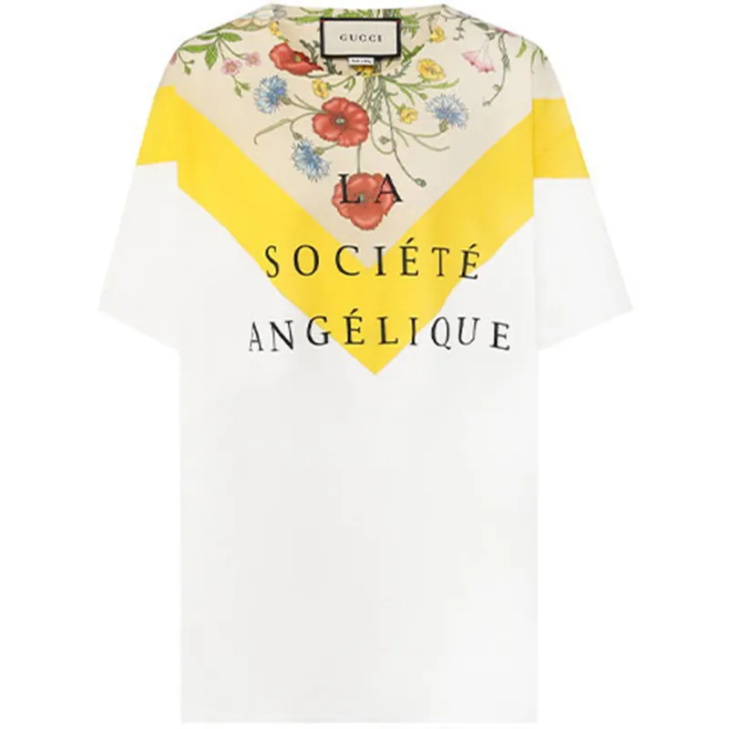 GUCCI T Shirts Women's White Crew Neck Moderate