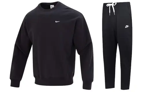 Nike Sweatshirt Sets Men's Crew Neck Moderate