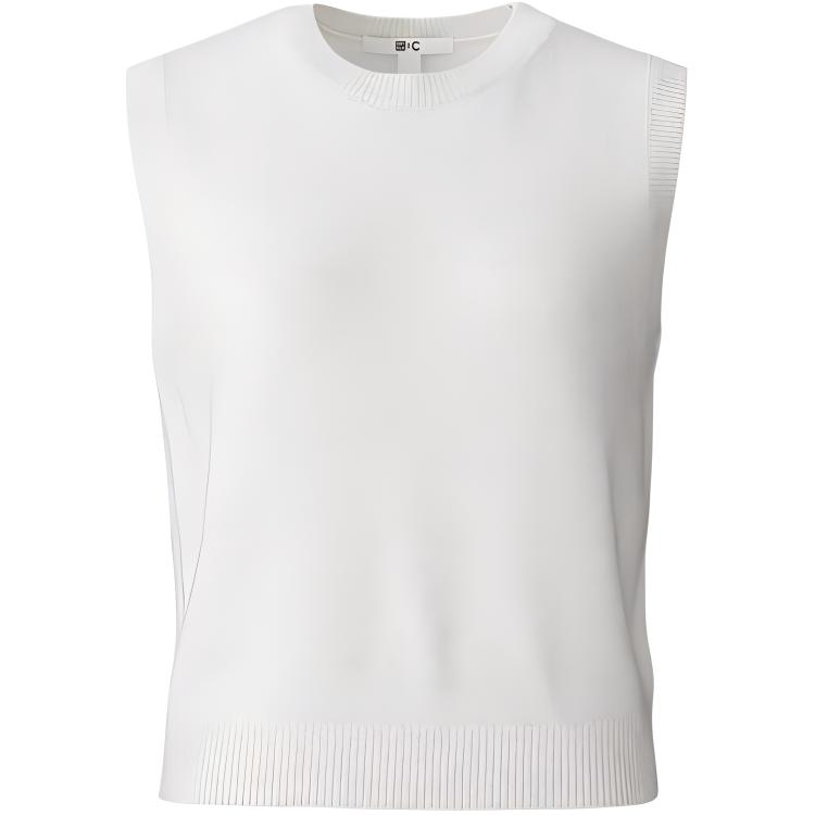 Женская жилетка UNIQLO (светло-бежевая)