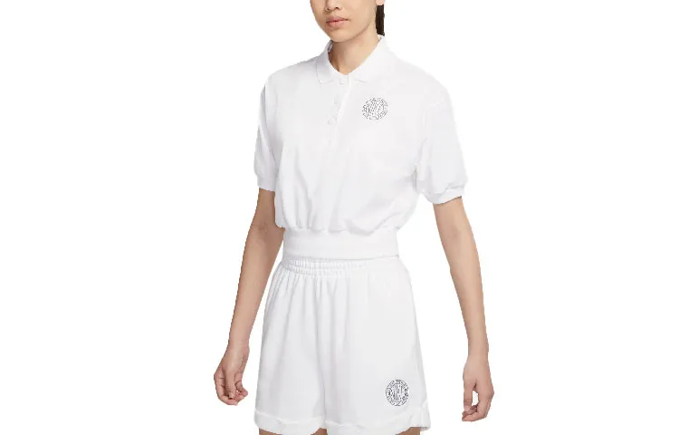 Nike Drop Shoulder Sleeve T Shirt Women's White