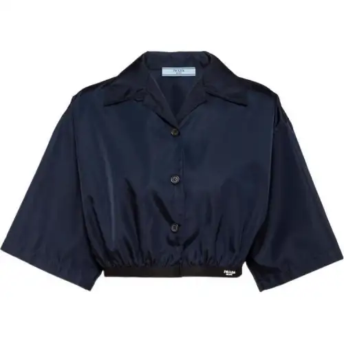 【Previous Season】Re-Nylon cropped shirt