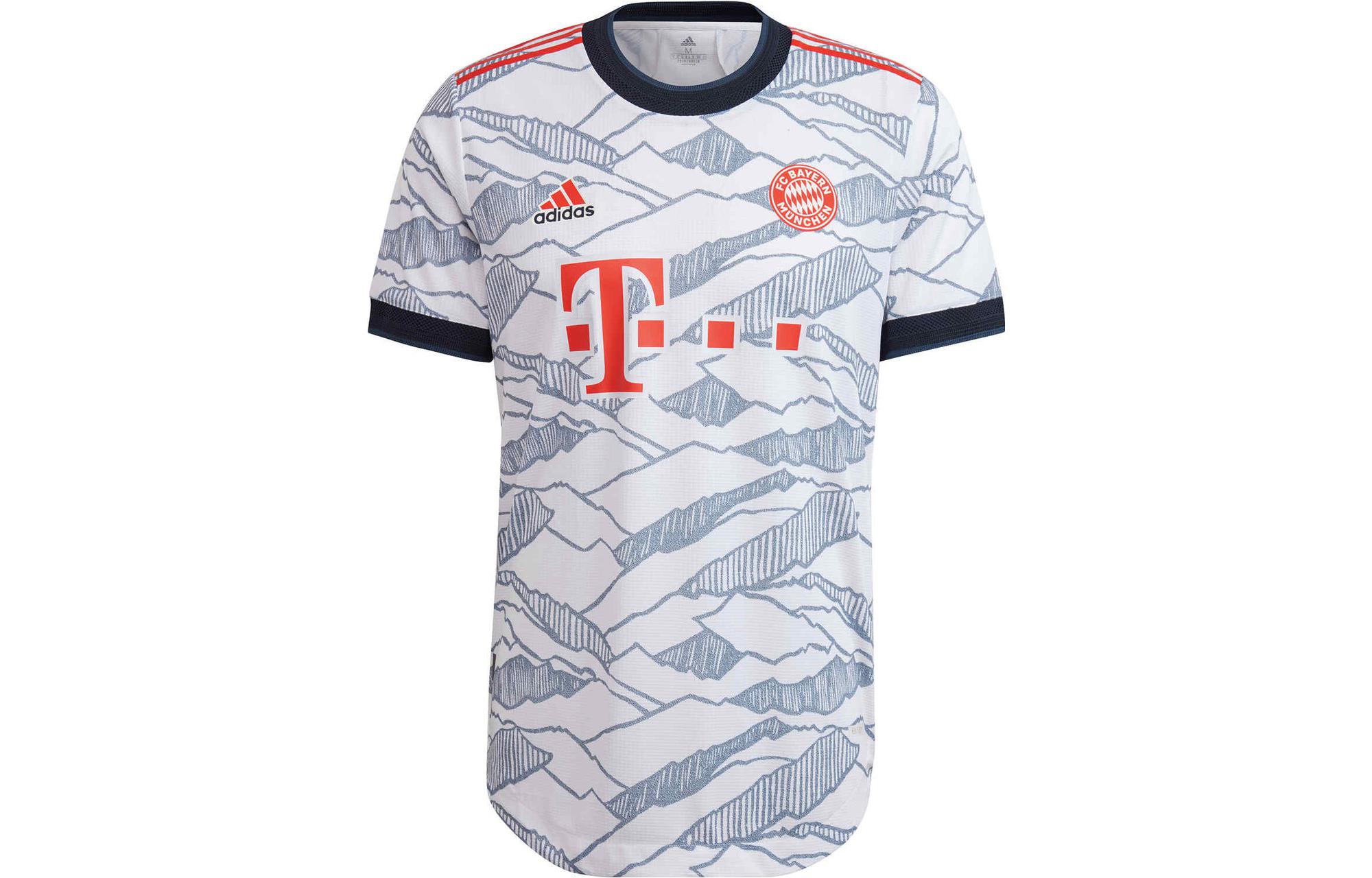 Adidas Bayern Munich Black Soccer Jersey Men’s White