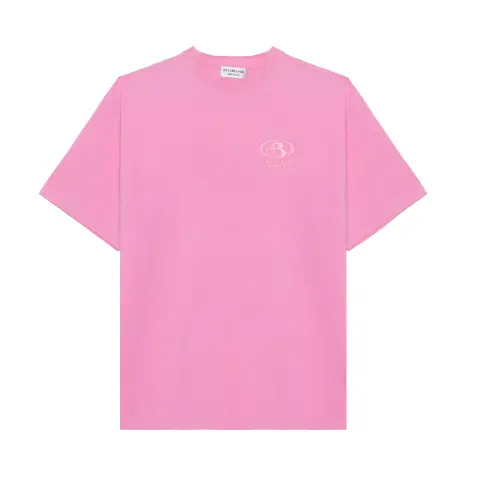 Balenciaga Regular T Shirt Women's Pink
