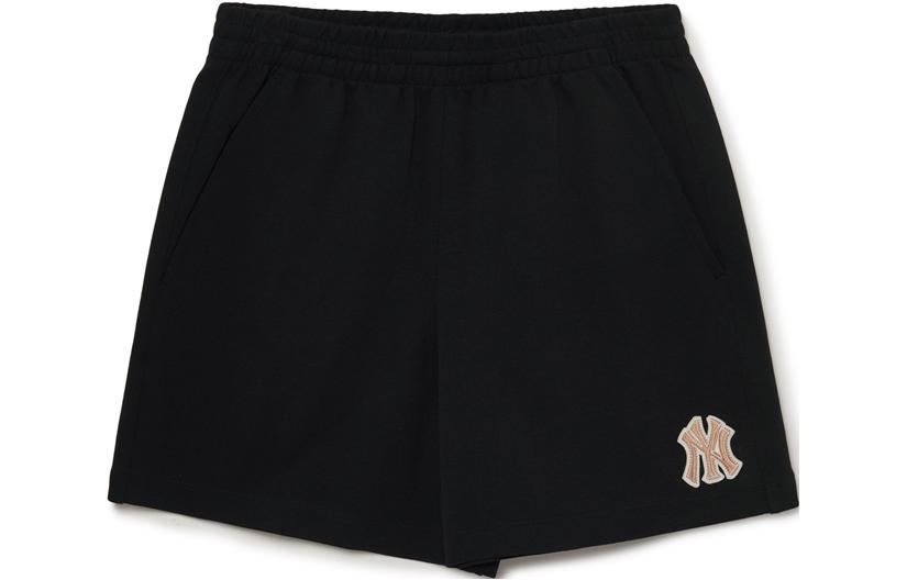 MLB New York Yankees Sports Shorts Unisex Black Moderate