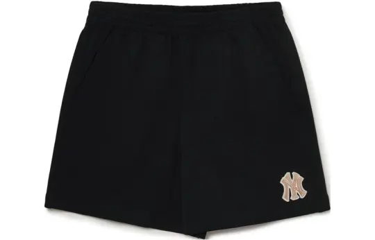 MLB New York Yankees Sports Shorts Unisex Black Moderate