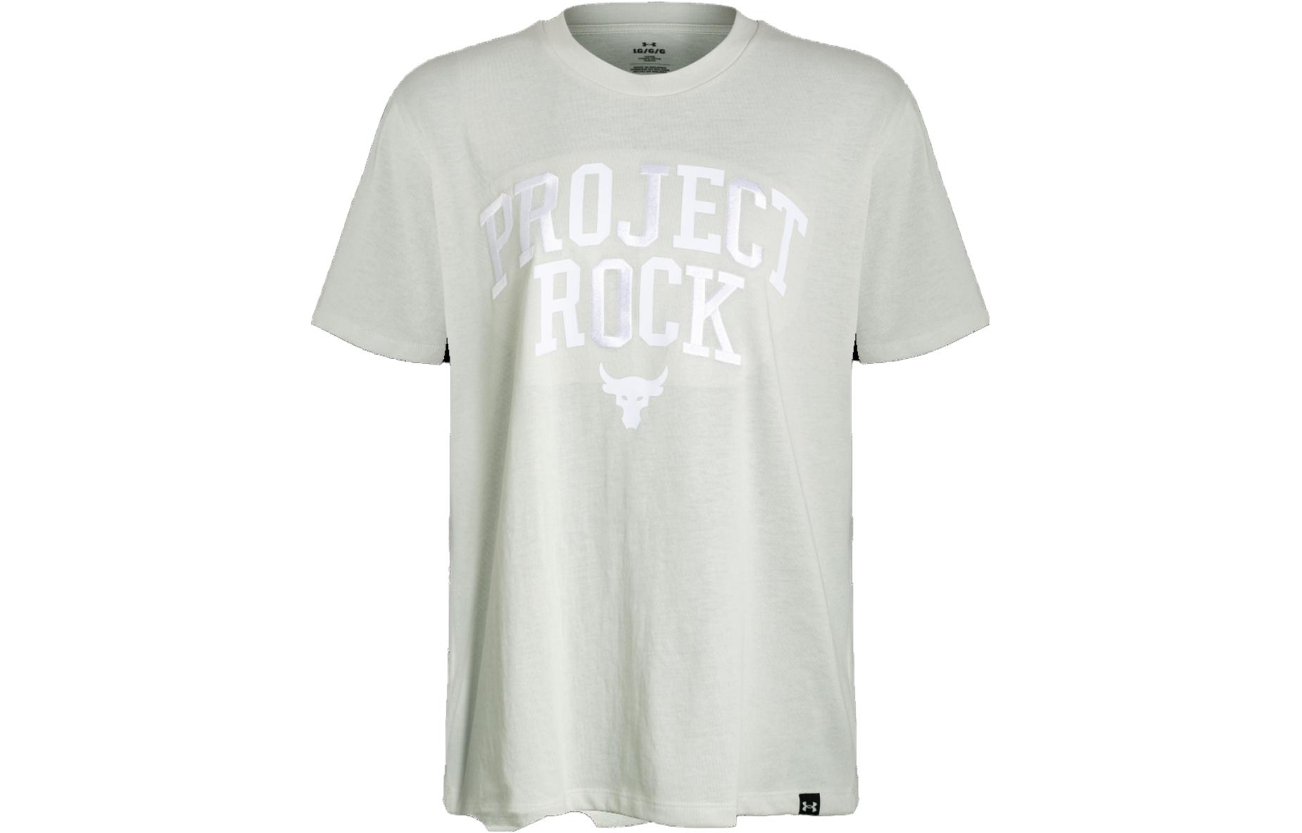 Женская футболка Under Armour Project Rock (белая)