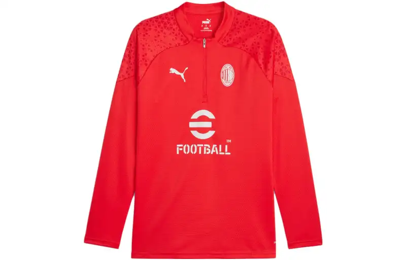 PUMA AC Milan Soccer Jerseys Men's Red Moderate