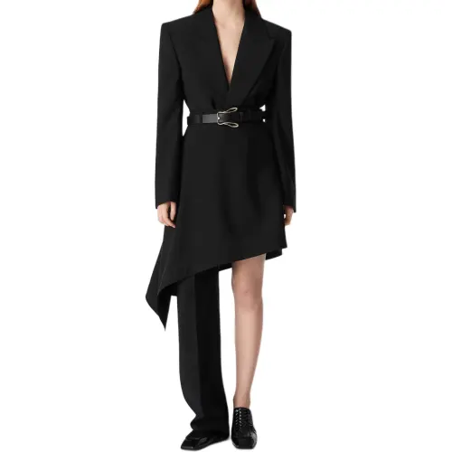 Bottega Veneta Buttoned Straight Leg Skirt Trousers
