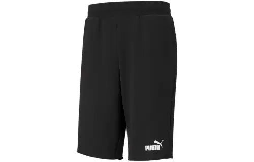 PUMA Essentials Knitted Sports Shorts Men's Black
