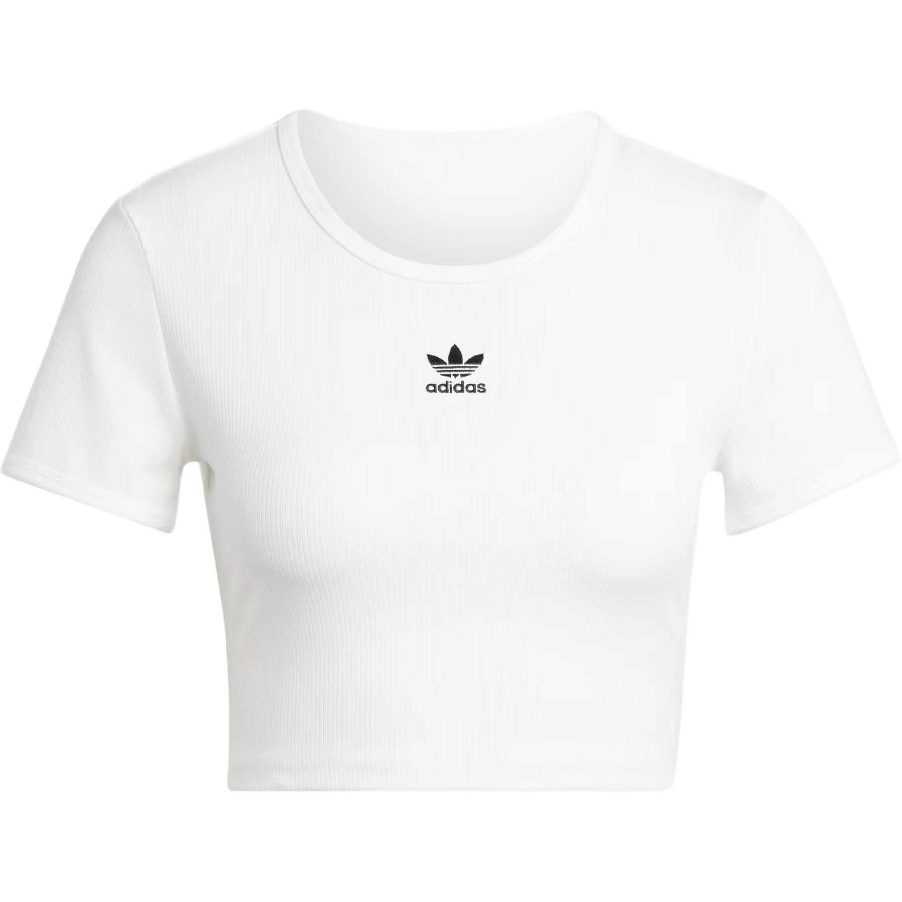 Женская футболка adidas originals Logo (белая)
