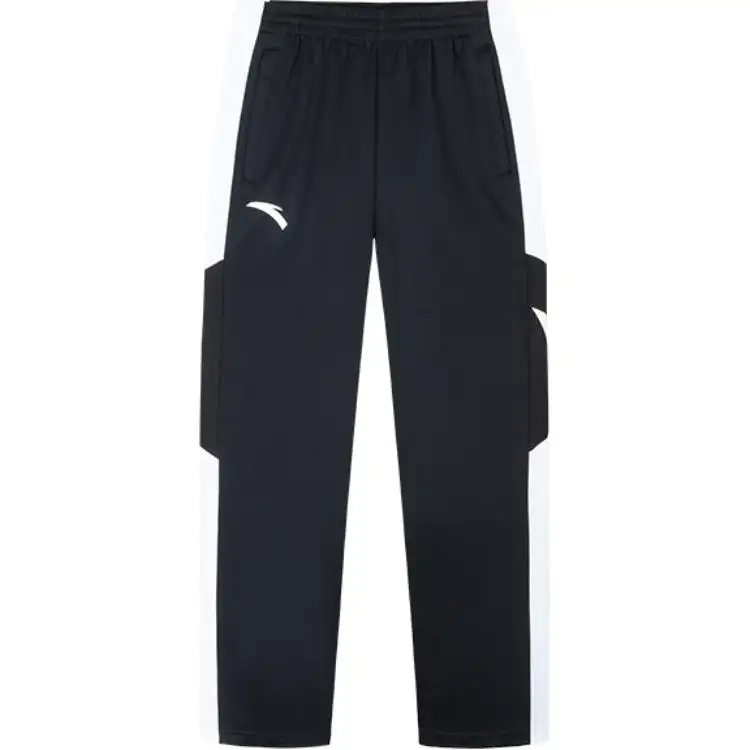 Anta Basketball Collection Casual Pants Men's Basic Black/Pure White