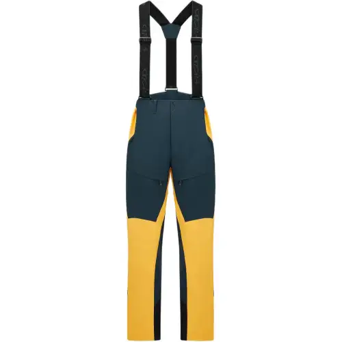 DIOR Ski Pants Men's Yellow Straight Fit