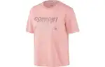 Skechers T Shirts Women's Light Rose Pink Crew Neck Moderate Other