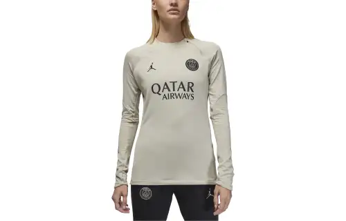Jordan Paris Saint Germain Strike Third Raglan Sleeve T Shirt Women's Lime Gray