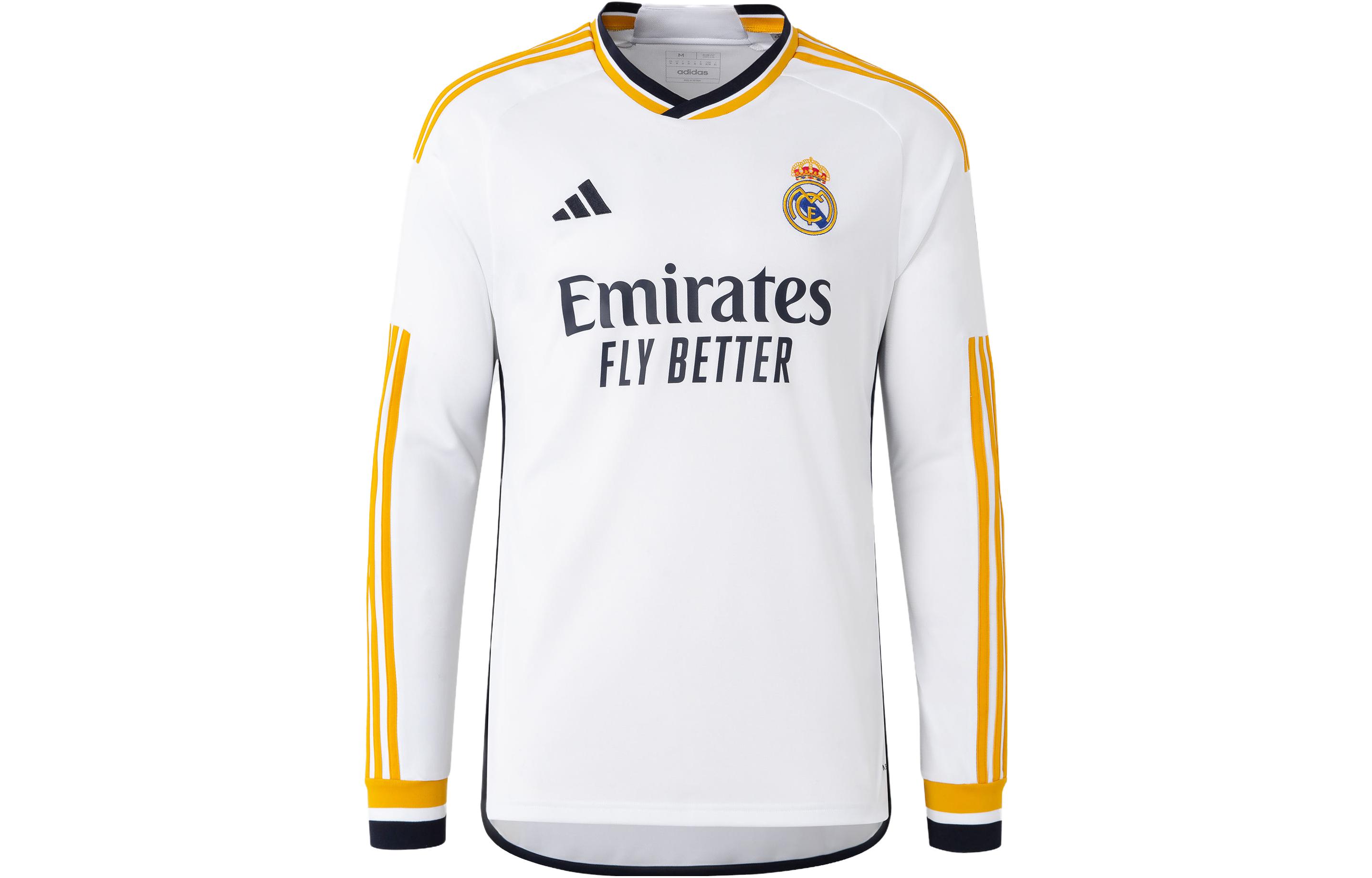 Adidas Real Madrid Soccer Jerseys Men’s White Moderate Straight Fit