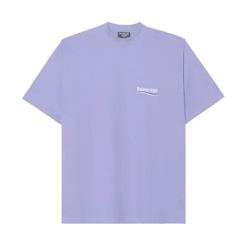 Balenciaga Political Campaign T Shirt 'Purple'