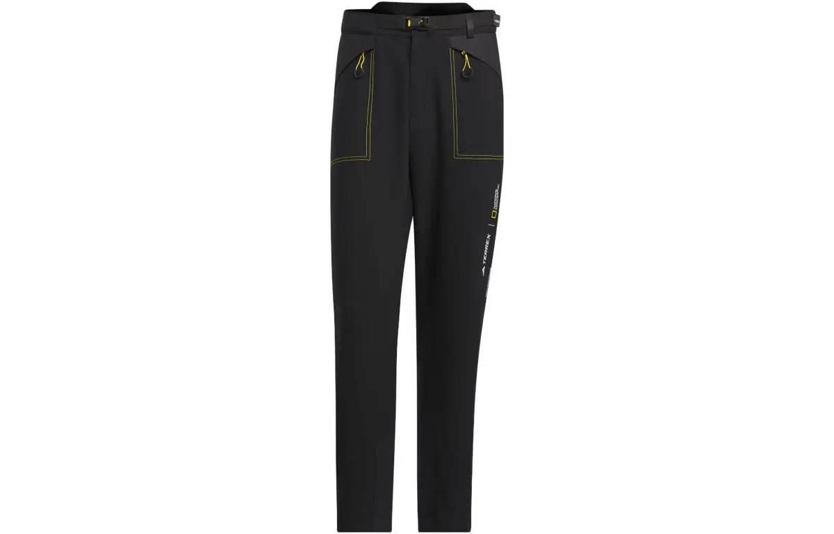 Adidas National Geographic Collab Sports Pants Men's Black Moderate