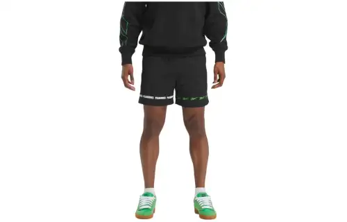 Reebok x PLEASURES Collaboration SS24 Casual Shorts Unisex Black