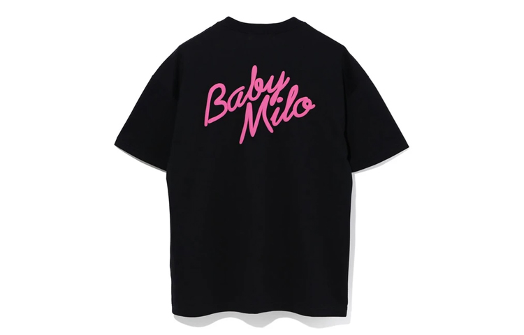 Bape Baby Milo One Point Tee Black