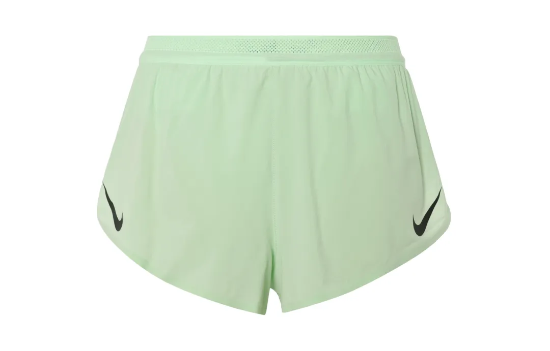 Nike AeroSwift Sports Shorts Men's Green Yellow