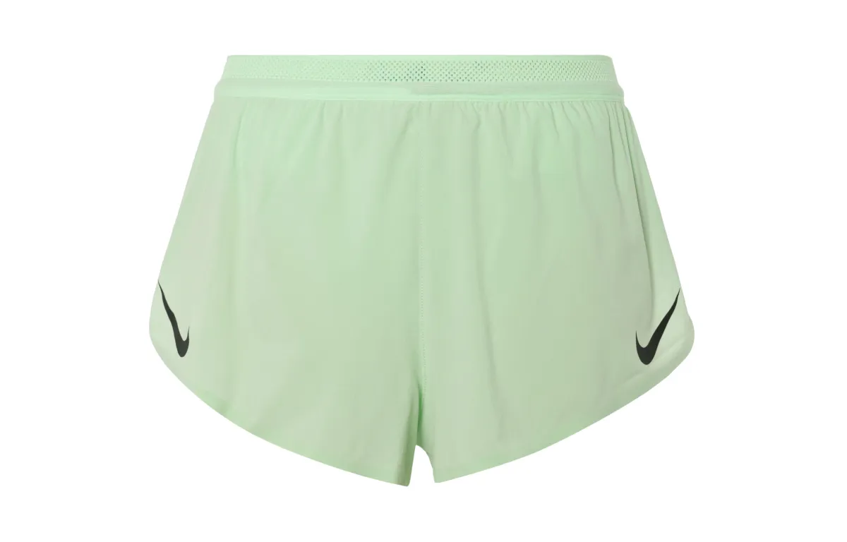 Nike AeroSwift Sports Shorts Men's Green Yellow