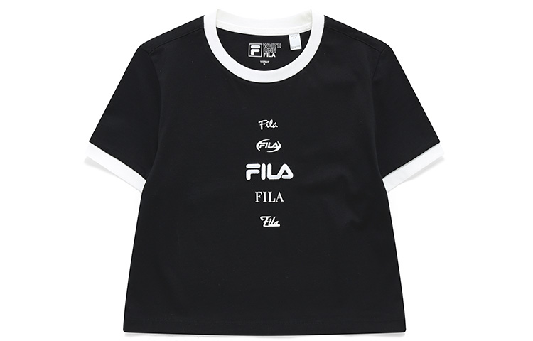 Женская футболка Fila Logo (черная)