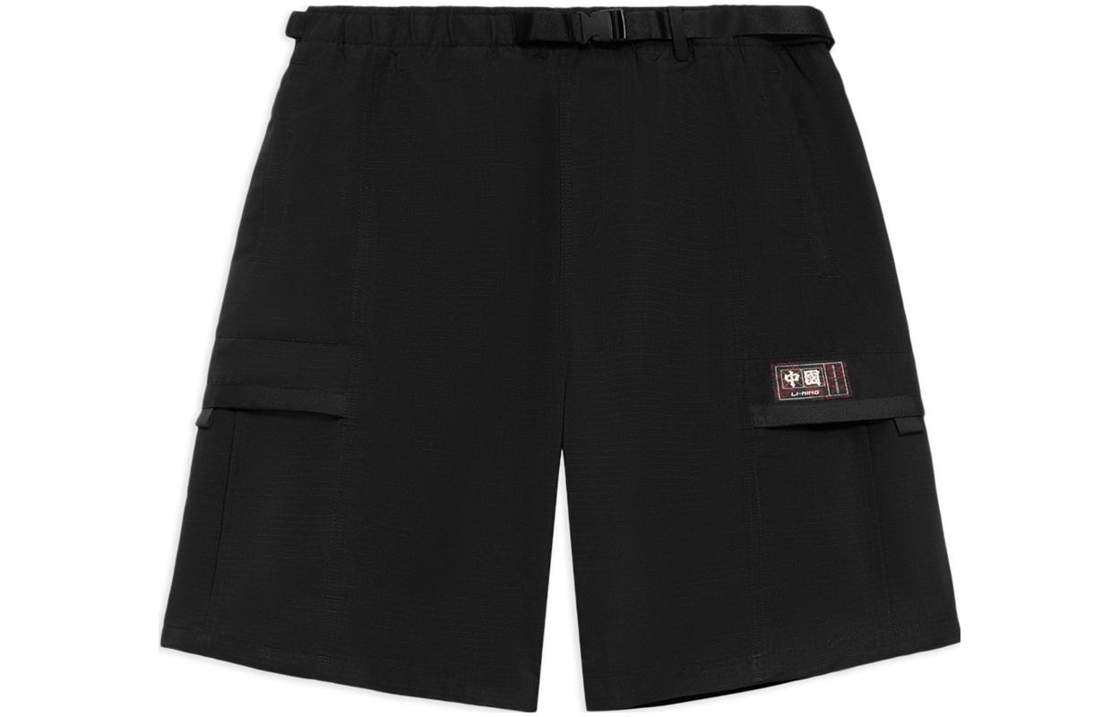 Li Ning Sports Fashion Collection Sports Shorts Men’s Black Moderate