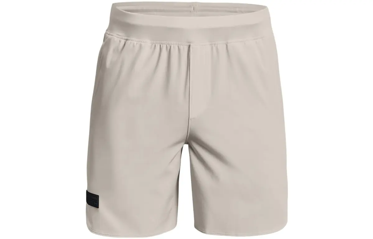 Under Armour Project Rock Sports Shorts Men's Gray Moderate