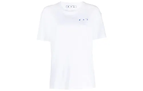 OFF WHITE Flowers Arrows Reg T shirt White/Blue
