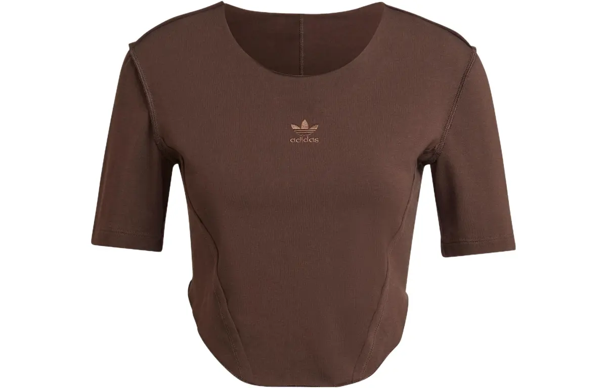 Adidas Originals Crop Top Women's Brown