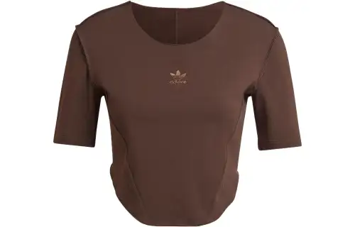Adidas Originals Crop Top Women's Brown