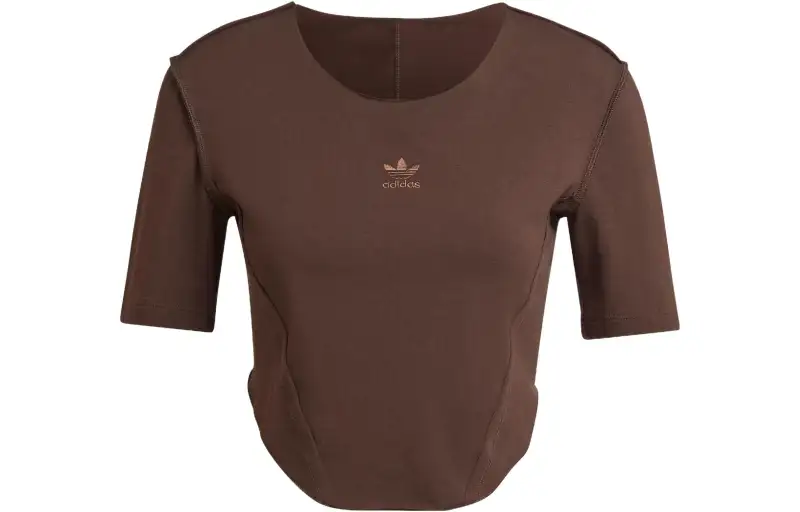 Adidas Originals Crop Top Women's Brown