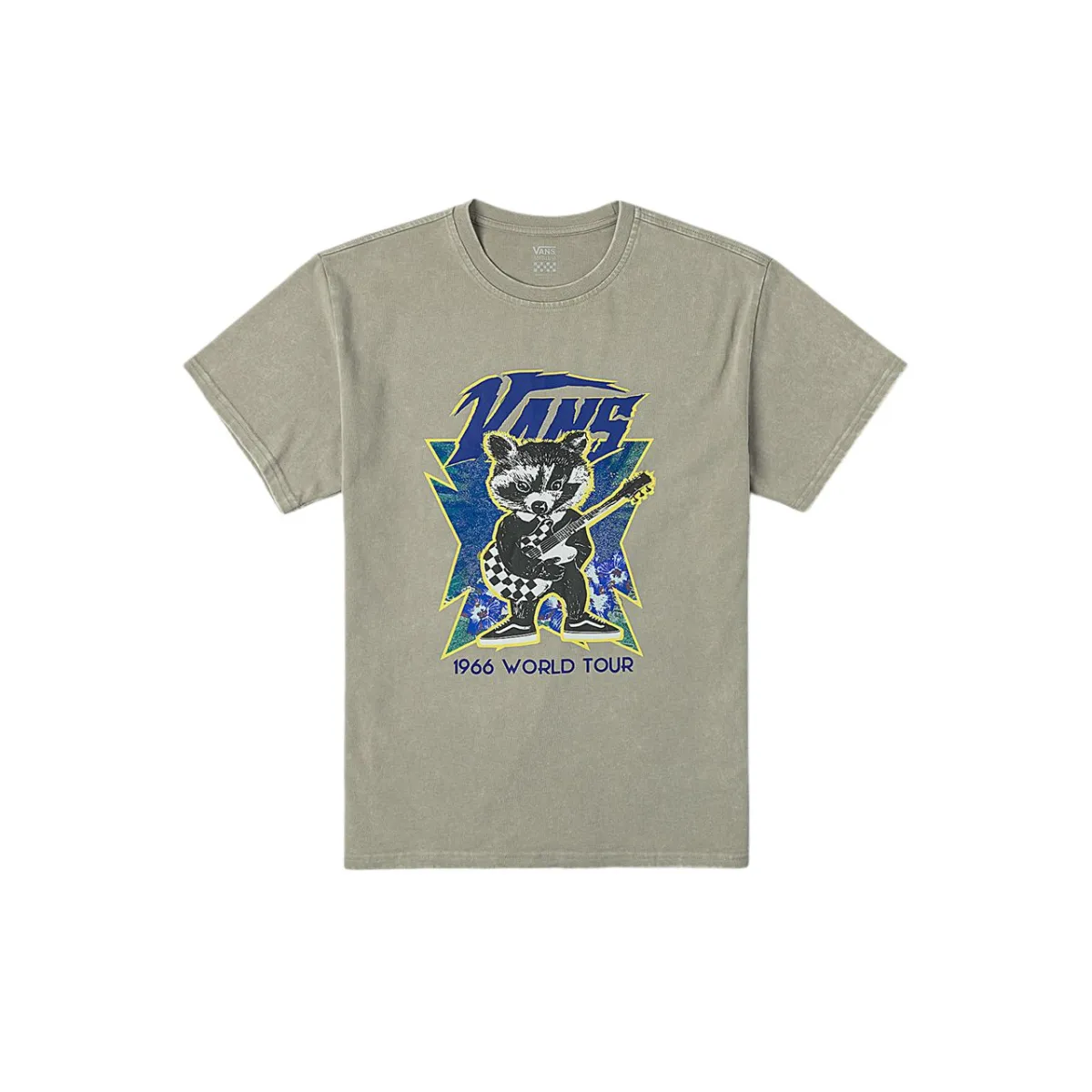 Vans T Shirt Women's Gray Green