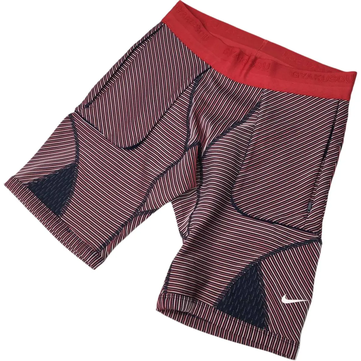 Nike Sports Shorts Men's Red Moderate Straight Fit Pants