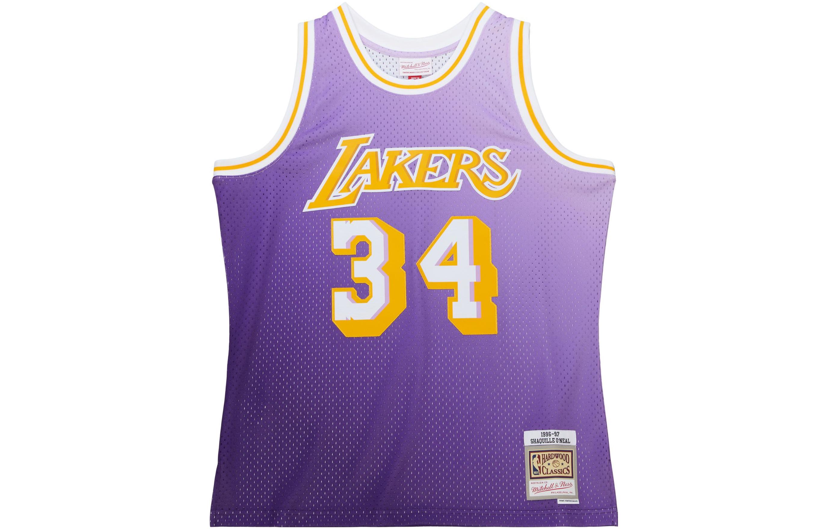 Mitchell Ness Basketball Jersey Men's Purple