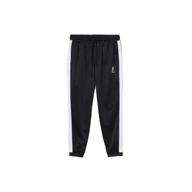 FILA Runi Casual Pants Men's Black White