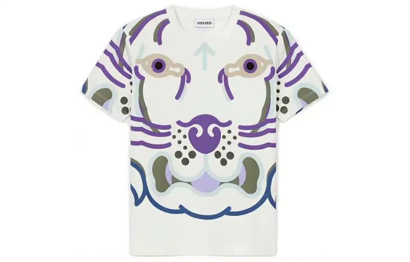 Kenzo printed round-neck T-shirt