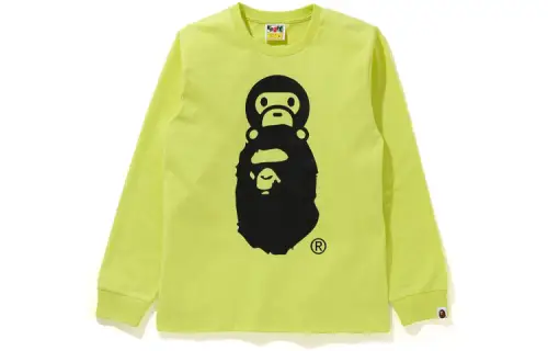 Bape By Bathing L/S Tee Yellow