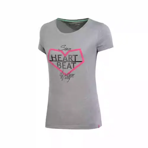 Li Ning T Shirt Women's Heather Gray