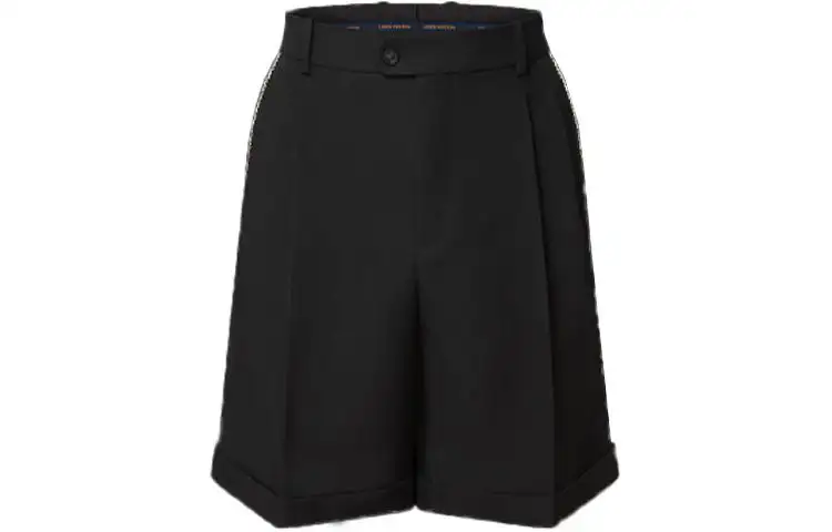 LOUIS VUITTON x Tyler Collaboration SS24 Casual Shorts Men's Black