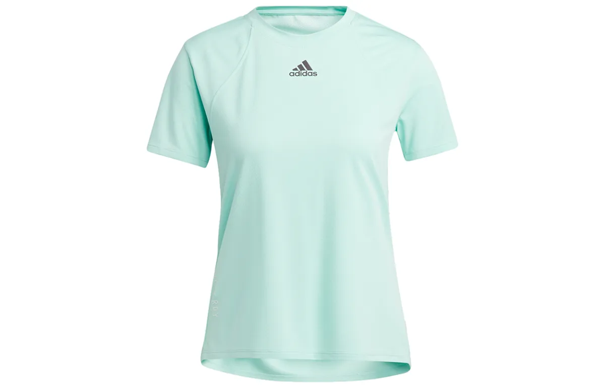 Adidas Raglan Sleeve T Shirt Women's Clear Mint Green
