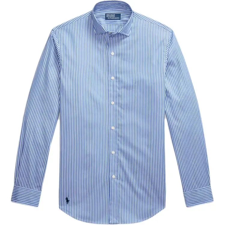 Polo Ralph Lauren Shirt Custom Slim Fit Men's Blue