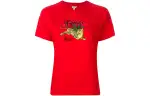 KENZO T Shirts Women's Red Crew Neck Moderate Straight Fit