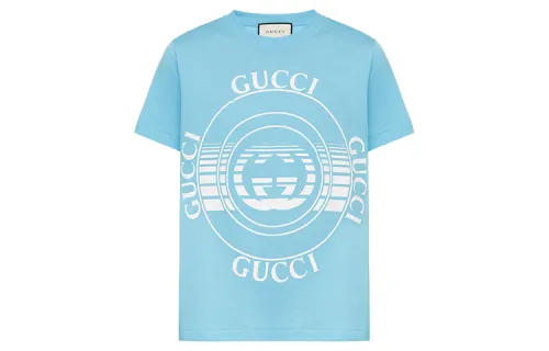 【Previous Season】GUCCI Disk printed T-shirt